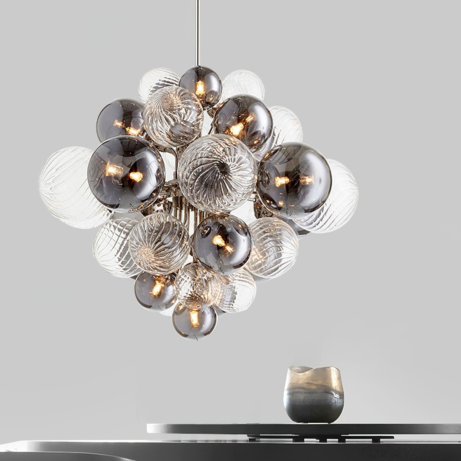 Aurelian Arc Chandelier Sleek Metal Frame for Modern Glow - OpalDwell