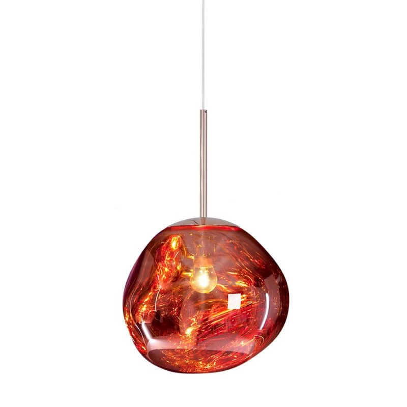 Liora Glass Pendant Light for Kitchen Island and Dining Room Warm Glow - OpalDwell