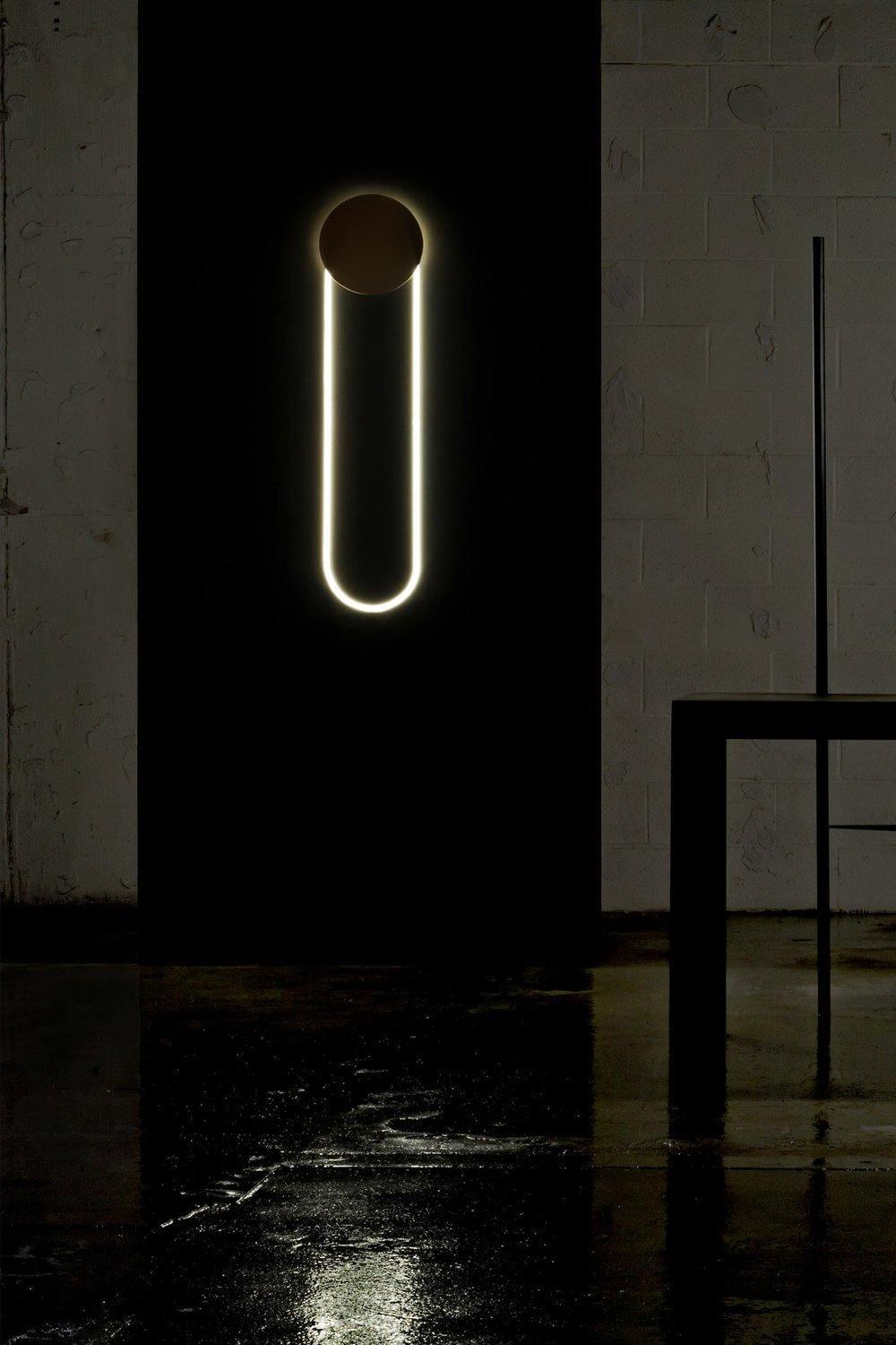AeroLine Slim Cylindrical Wall Light Modern Sconce - OpalDwell