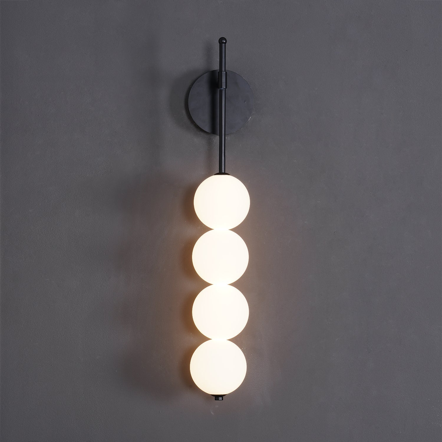 Lyra Orb Wall Sconce LED Ambient Lighting For Hallways - OpalDwell