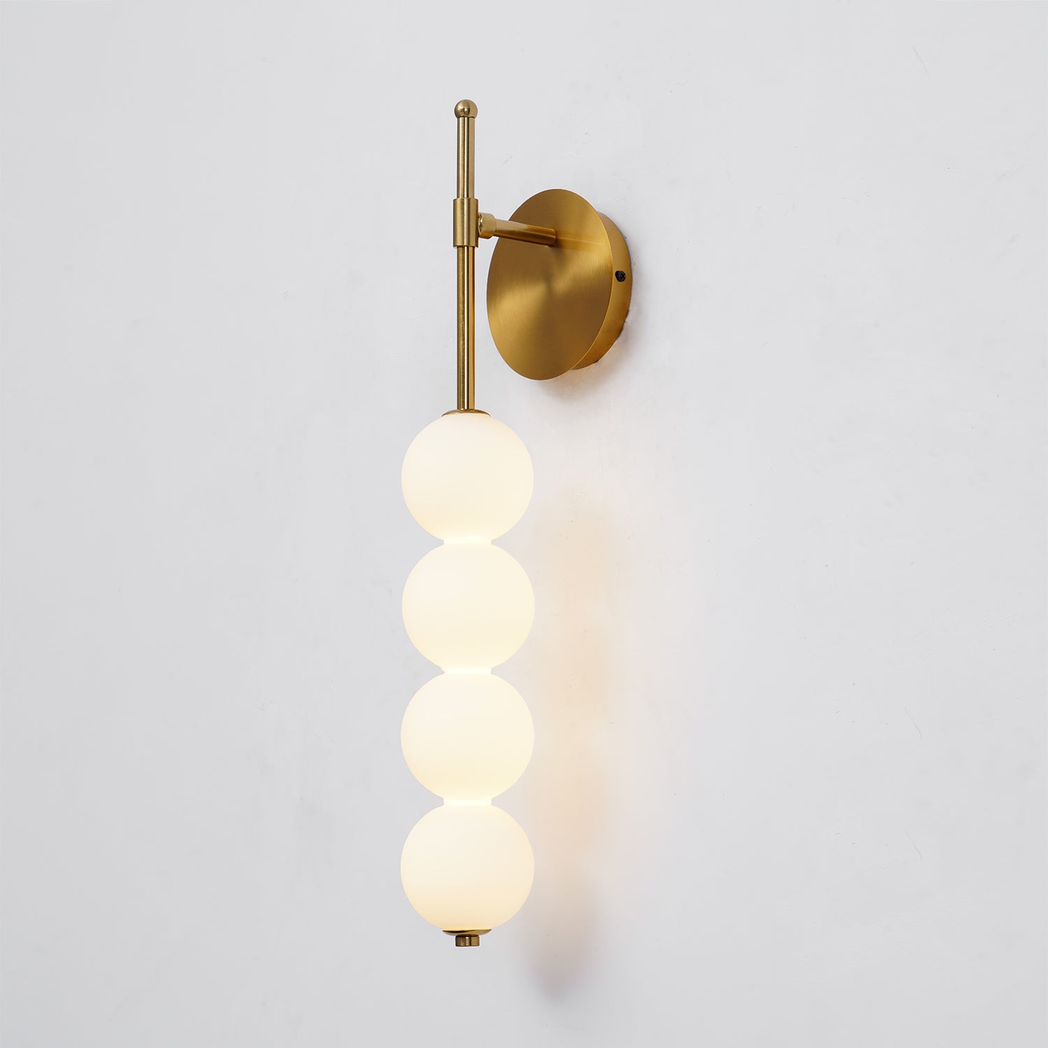 Lyra Orb Wall Sconce LED Ambient Lighting For Hallways - OpalDwell
