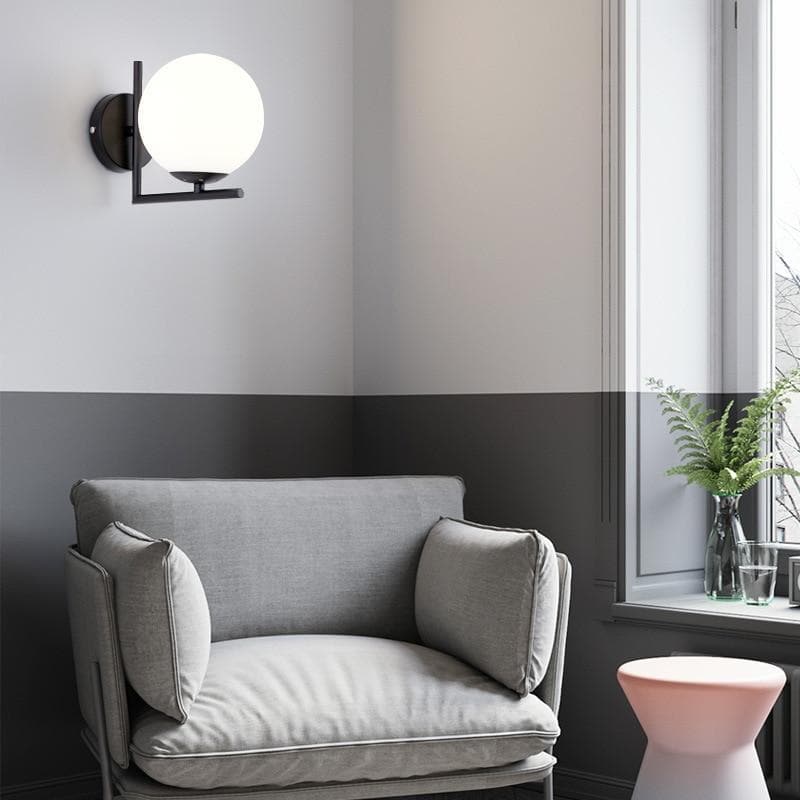 Lumera Globe Wall Sconce | OpalDwell - OpalDwell