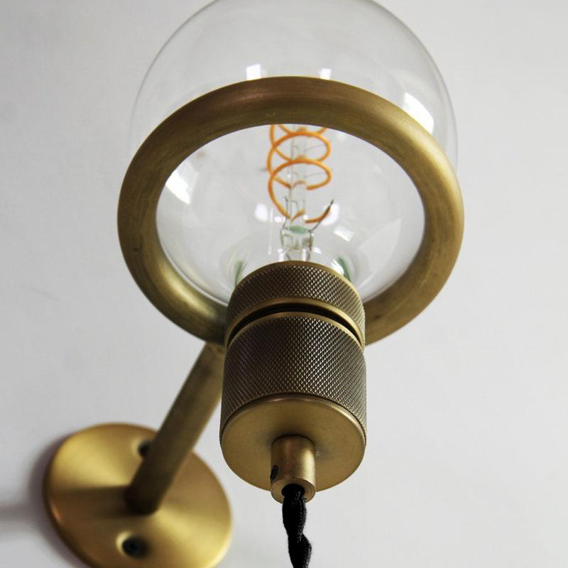 Harrow Vintage Industrial Plug-In Wall Sconce - OpalDwell