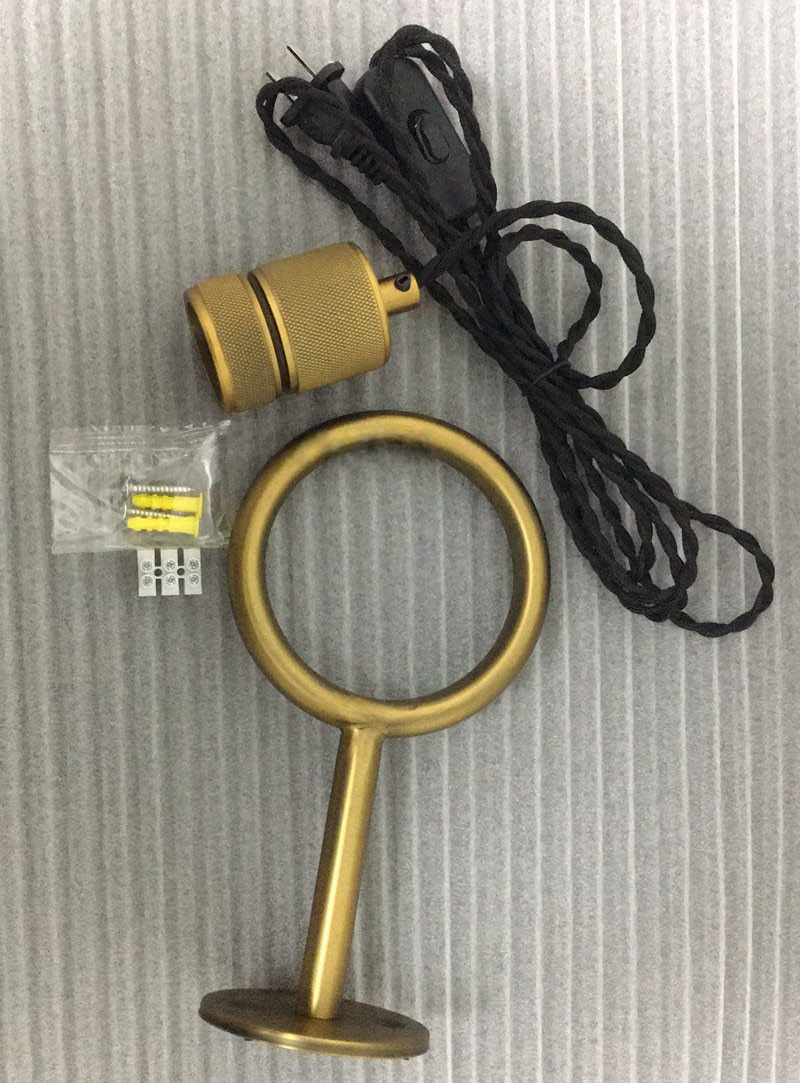 Harrow Vintage Industrial Plug-In Wall Sconce - OpalDwell