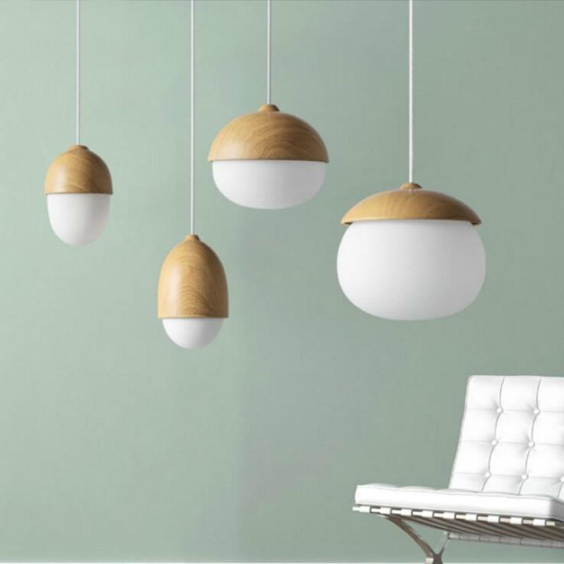 Lunara | Acorn Glass Pendant Lights | OpalDwell - OpalDwell