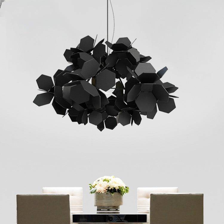 Nova Cluster Pendant Light, Contemporary Ceiling Lamp OpalDwell