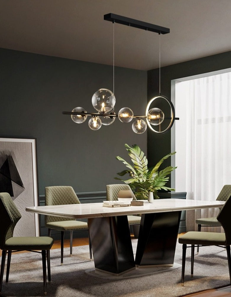 Aurelia Glass Bubble Pendant Lamp for Luxe Interiors OpalDwell