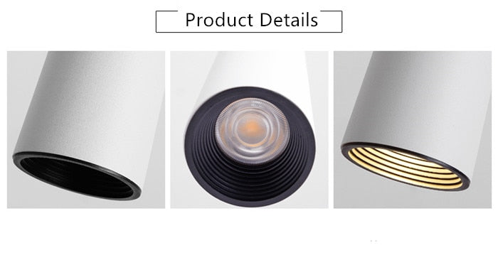NovaCrest Cone LED Pendant Light | Modern Aluminum Fixture - OpalDwell