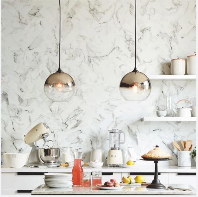 Aurell Nordic Glass Pendant Light in Champagne Amber, Iconic Silver and Transparent | OpalDwell - OpalDwell