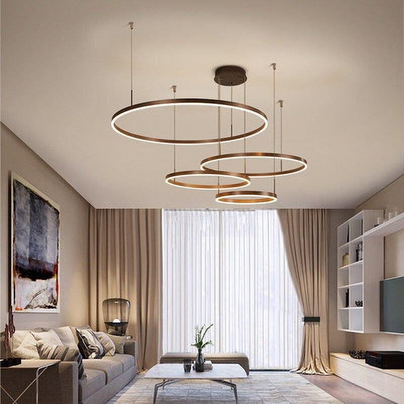 LuxeGlow | Modern Round Elegant Infinite Chandelier Light | OpalDwell OpalDwell