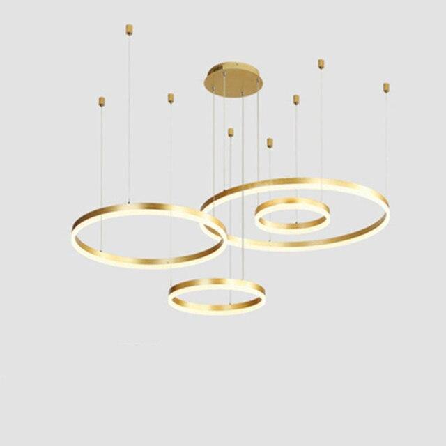 LuxeGlow | Modern Round Elegant Infinite Chandelier Light | OpalDwell OpalDwell