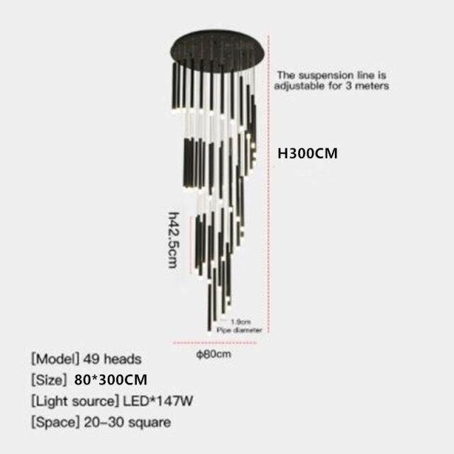 Elegant Nordic Black Chandelier | OpalDwell - OpalDwell