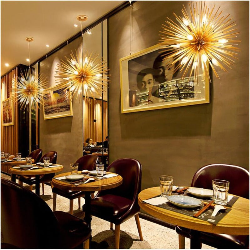Contemporary Dandelion-Style Chandelier | OpalDwell - OpalDwell