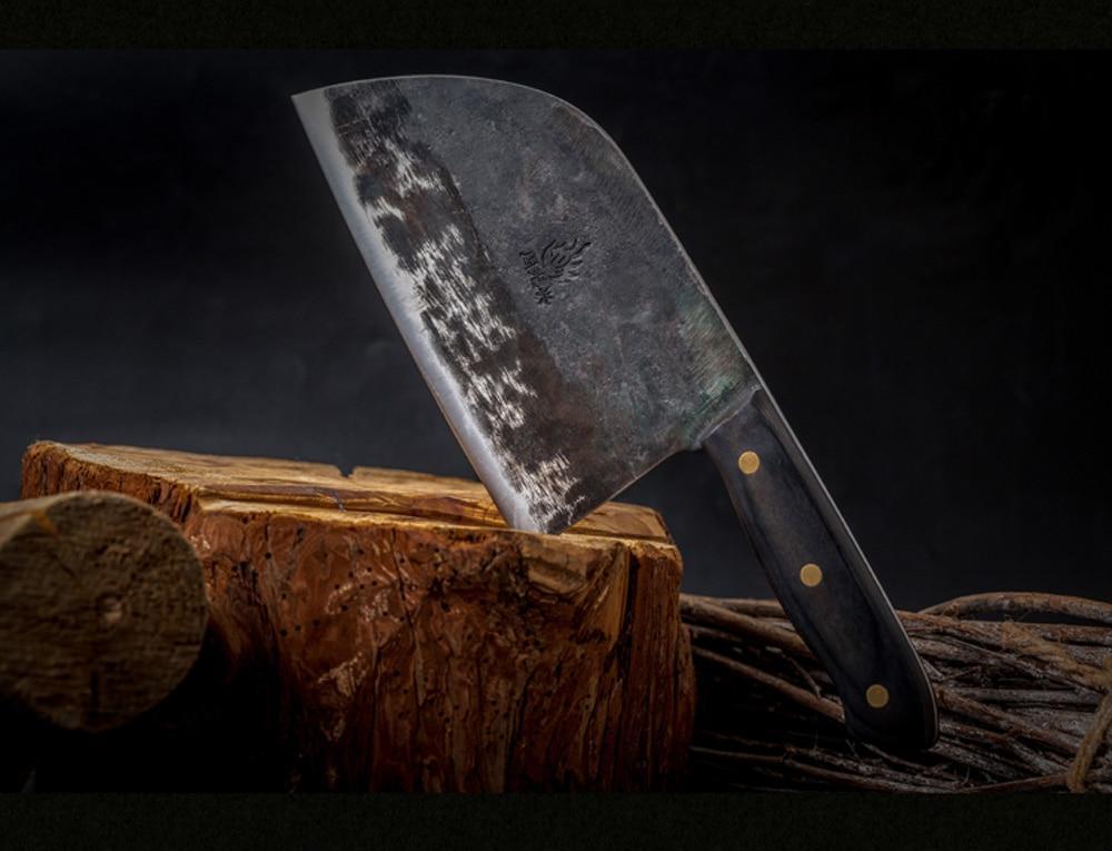 Morava Handmade Serbian Chef Knife | Hardened Carbon Steel - OpalDwell