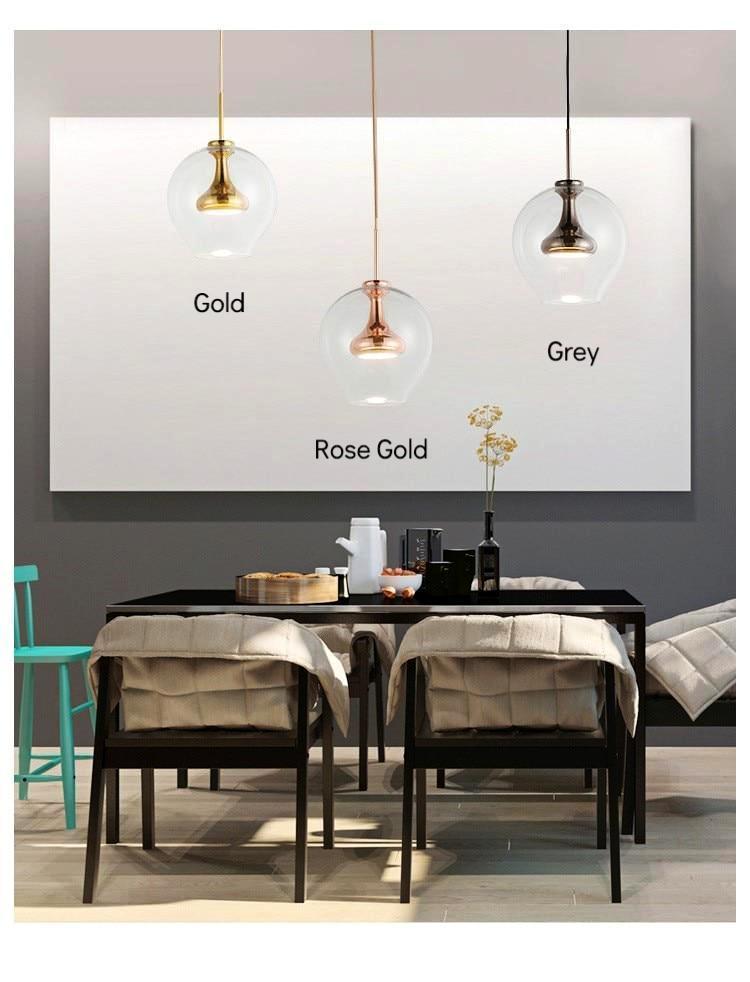 Glass Tulip Pendant Light by Lunara | OpalDwell OpalDwell