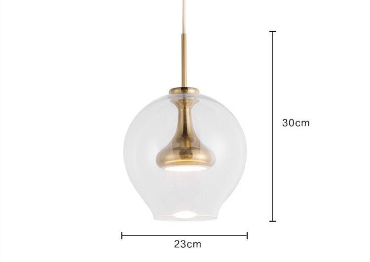 Glass Tulip Pendant Light by Lunara | OpalDwell OpalDwell