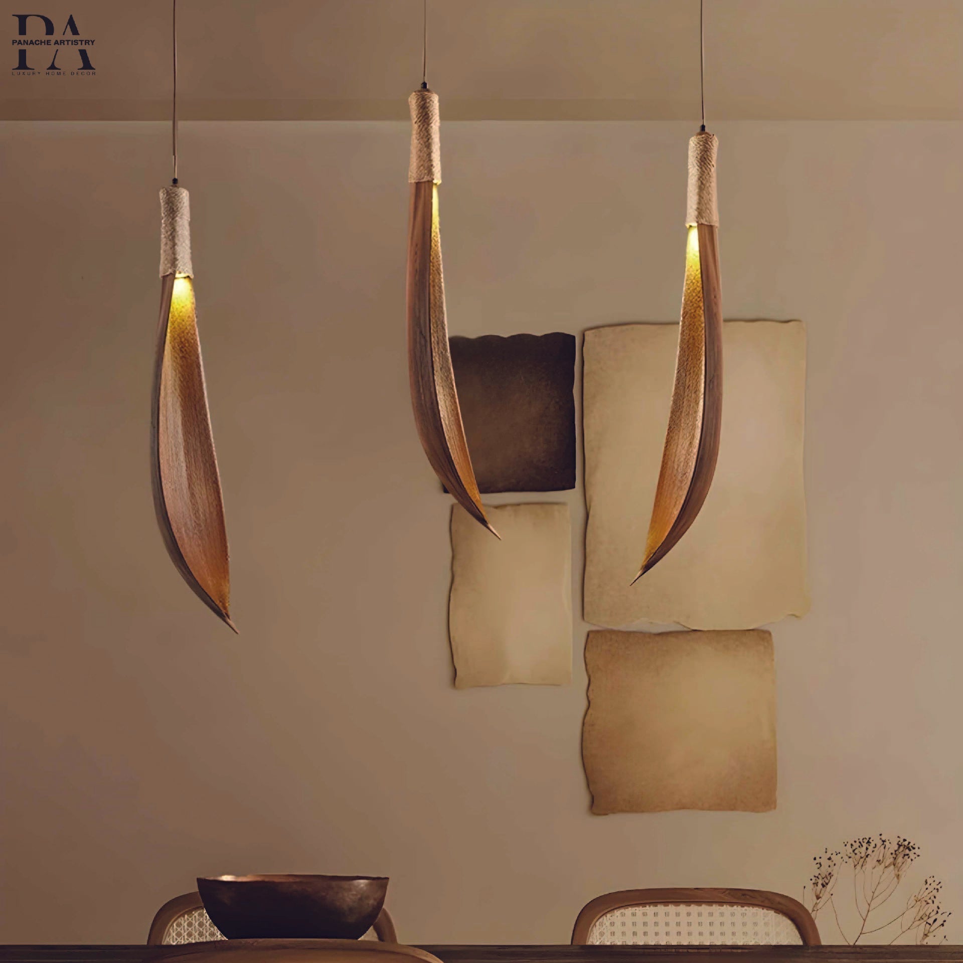 SylvaGlow Leaf Pendant Light | OpalDwell - OpalDwell