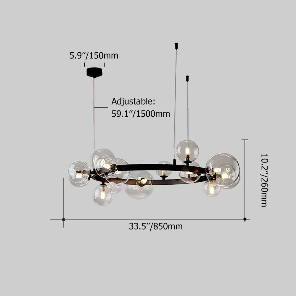 Elara Crystal Chandelier With Layered Sparkle Shine - OpalDwell