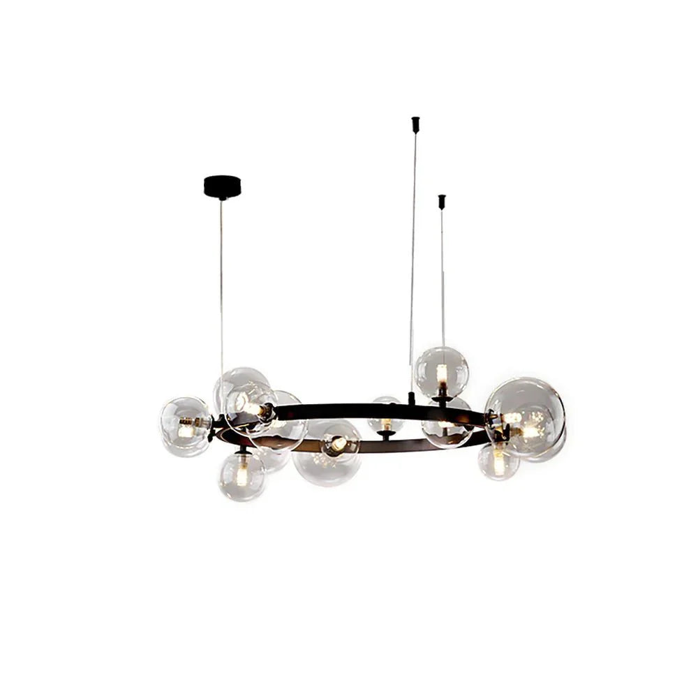 Elara Crystal Chandelier With Layered Sparkle Shine - OpalDwell