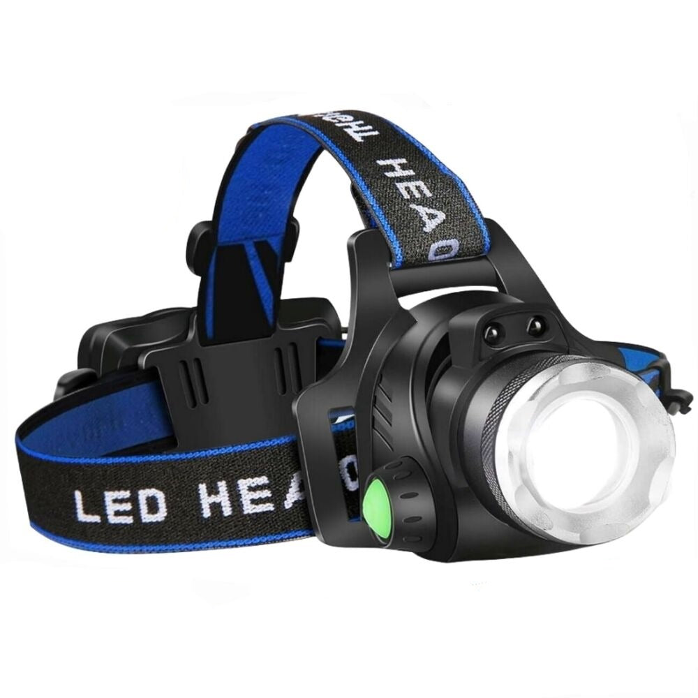 NovaPeak 990000LM Rechargeable LED Zoom Headlamp Tactical - OpalDwell