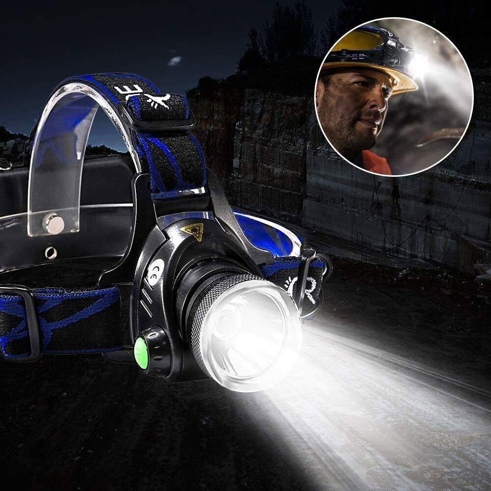 NovaPeak 990000LM Rechargeable LED Zoom Headlamp Tactical - OpalDwell