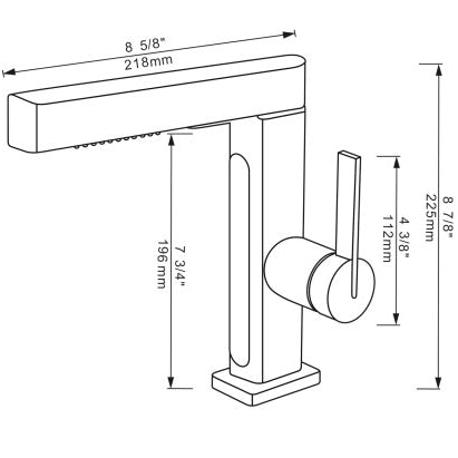 Alyra Single-Hole Pull-Out Faucet With Temperature Readout | OpalDwell OpalDwell