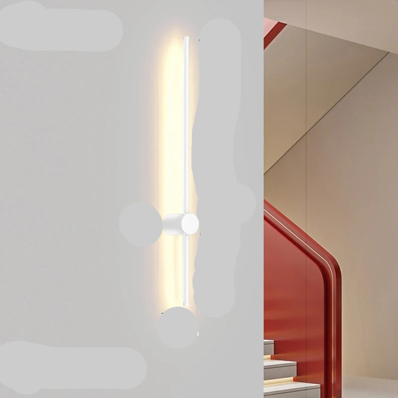 LumiNord Minimalist Wall Lamp With Soft Ambient LED - OpalDwell