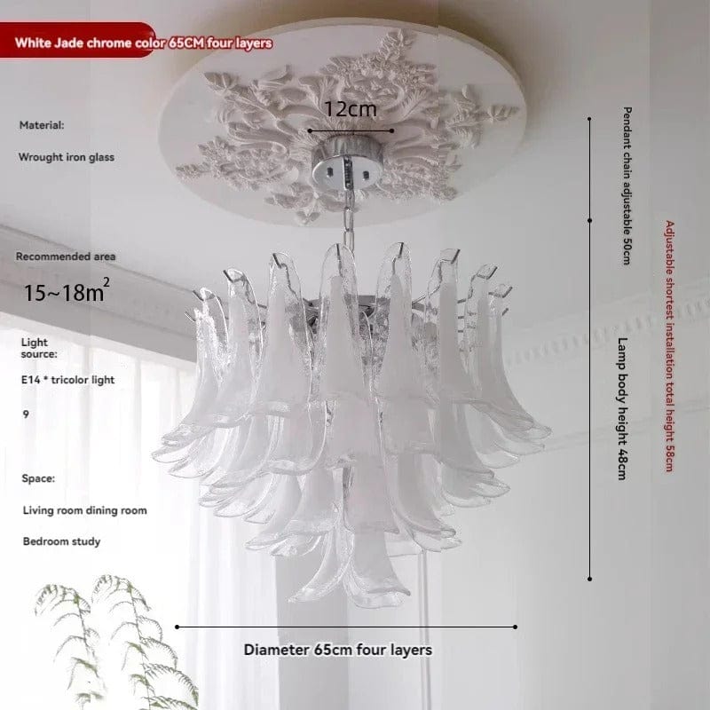 Lucina Crystal Chandelier | OpalDwell - OpalDwell