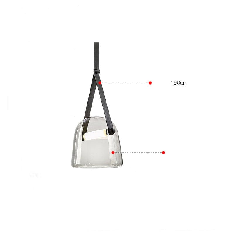 Kirrea Glass Belt Light | OpalDwell - OpalDwell