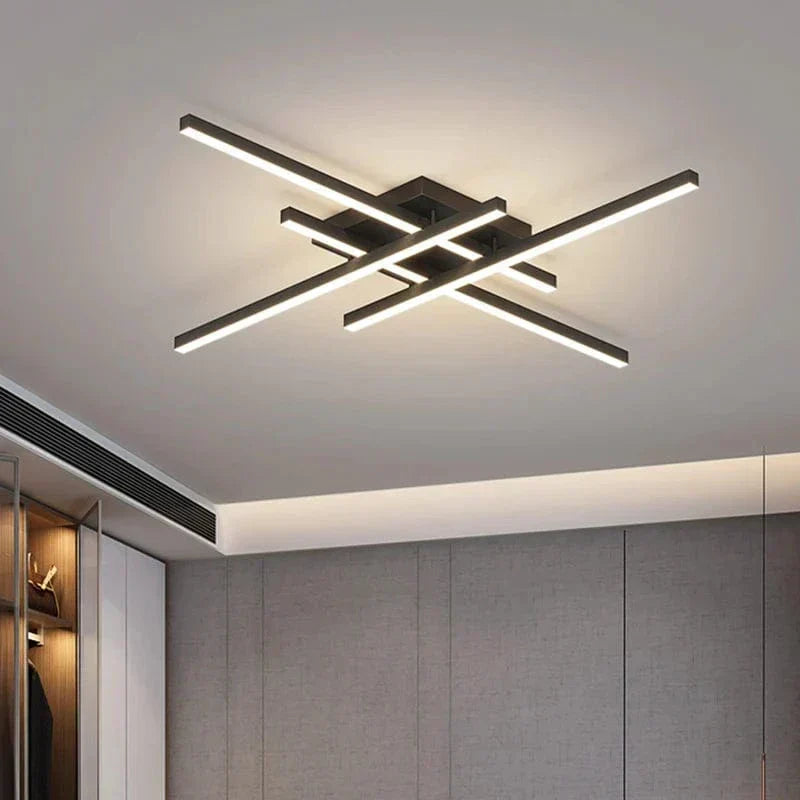 AuroraArc LED Ceiling Light With Soft Glow Energy Saving 30 40 50 cm Diameters - OpalDwell