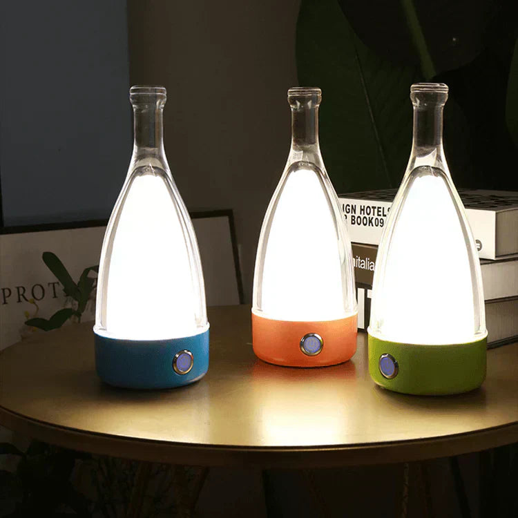 LumaVine Rechargeable Wine Bottle Decorative Lamp Ambient - OpalDwell
