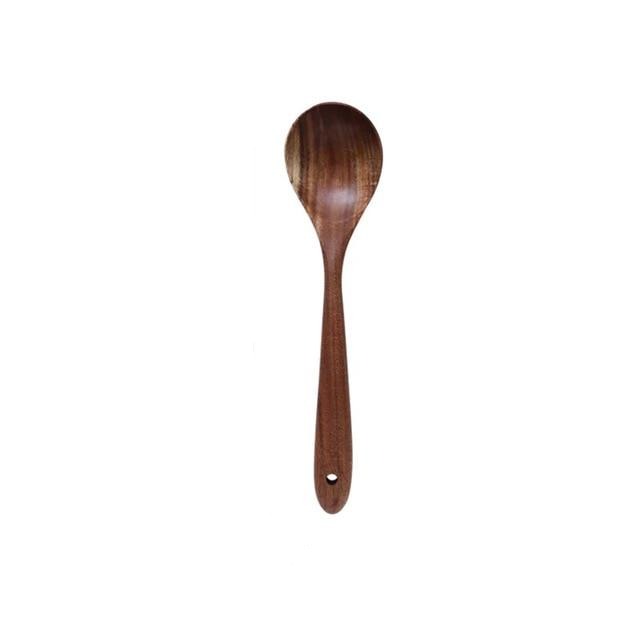Hearthwood Teak Kitchen Utensils Set | OpalDwell - OpalDwell