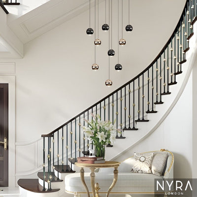 Avella Raindrop Glass Chandelier - OpalDwell