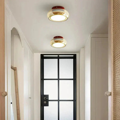 OpalDwell Retro Ceiling Light with Vintage LED Fixture OpalDwell
