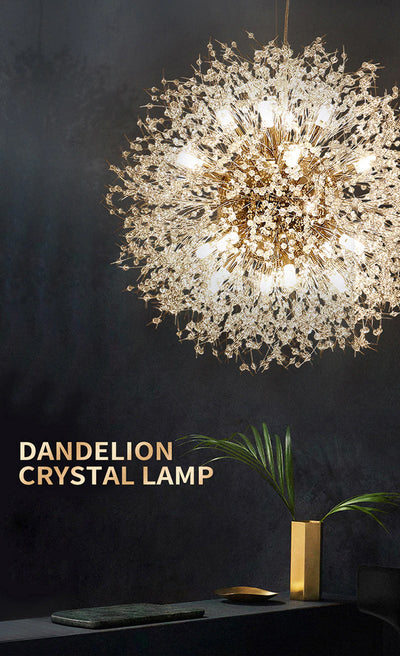 Lunara Inverted Dandelion Pendant Ceiling Light Edition - OpalDwell