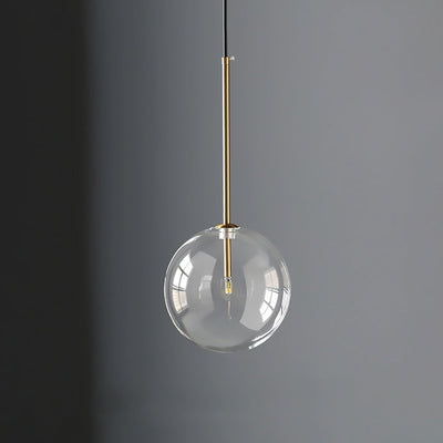 Aurelia Sphere Glass Pendant Light Medieval Inspired - OpalDwell