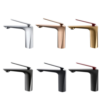 Marinelle Brass Vessel Bathroom Sink Faucet Single Handle For One Hole Installation | OpalDwell OpalDwell