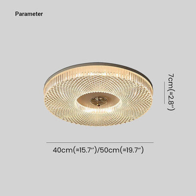 Luminia Slim LED Ceiling Light in Metal & Acrylic Finish OpalDwell