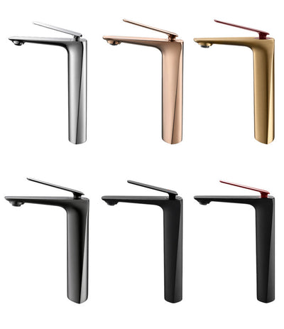 Lorin Single-Handle Brass Vessel Faucet for Single-Hole Bathroom Sink | OpalDwell OpalDwell