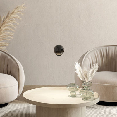 OrbiGlow Pendant Light With Warm LED And Adjustable Cable - OpalDwell