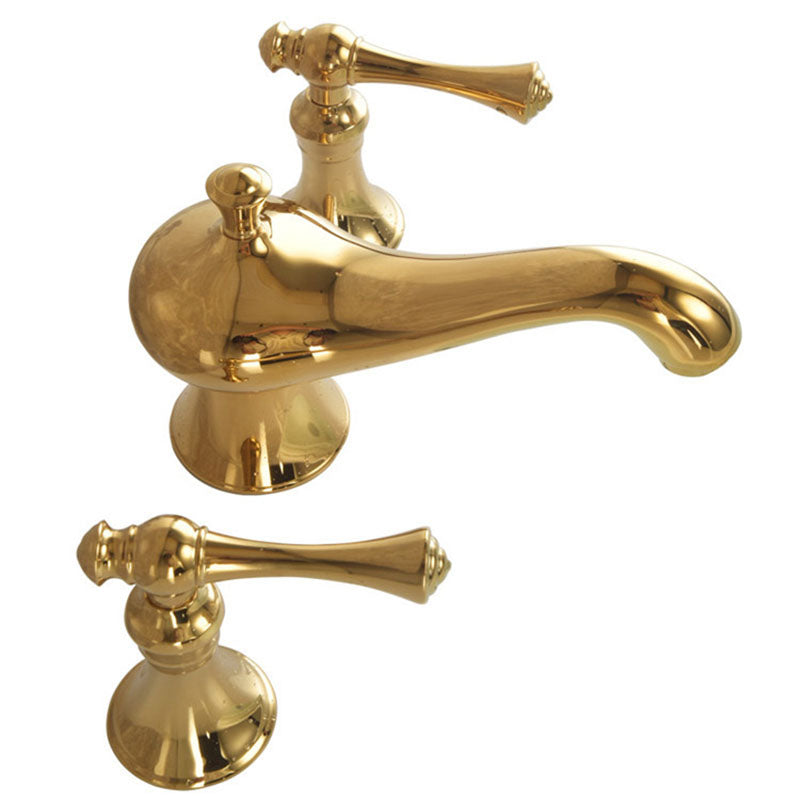 Haverly Antique Three-Hole Widespread Bathroom Faucet | OpalDwell OpalDwell