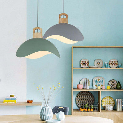 Noctara Vintage Pendant Light in Black Matte Metal - OpalDwell