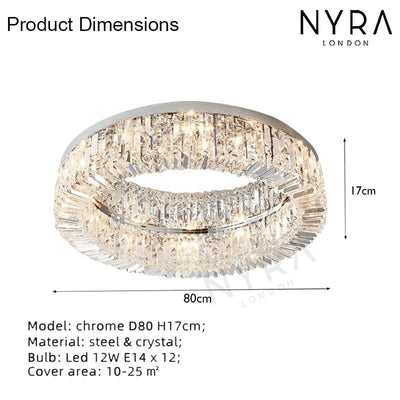 Aurelis Ring Chandelier - OpalDwell