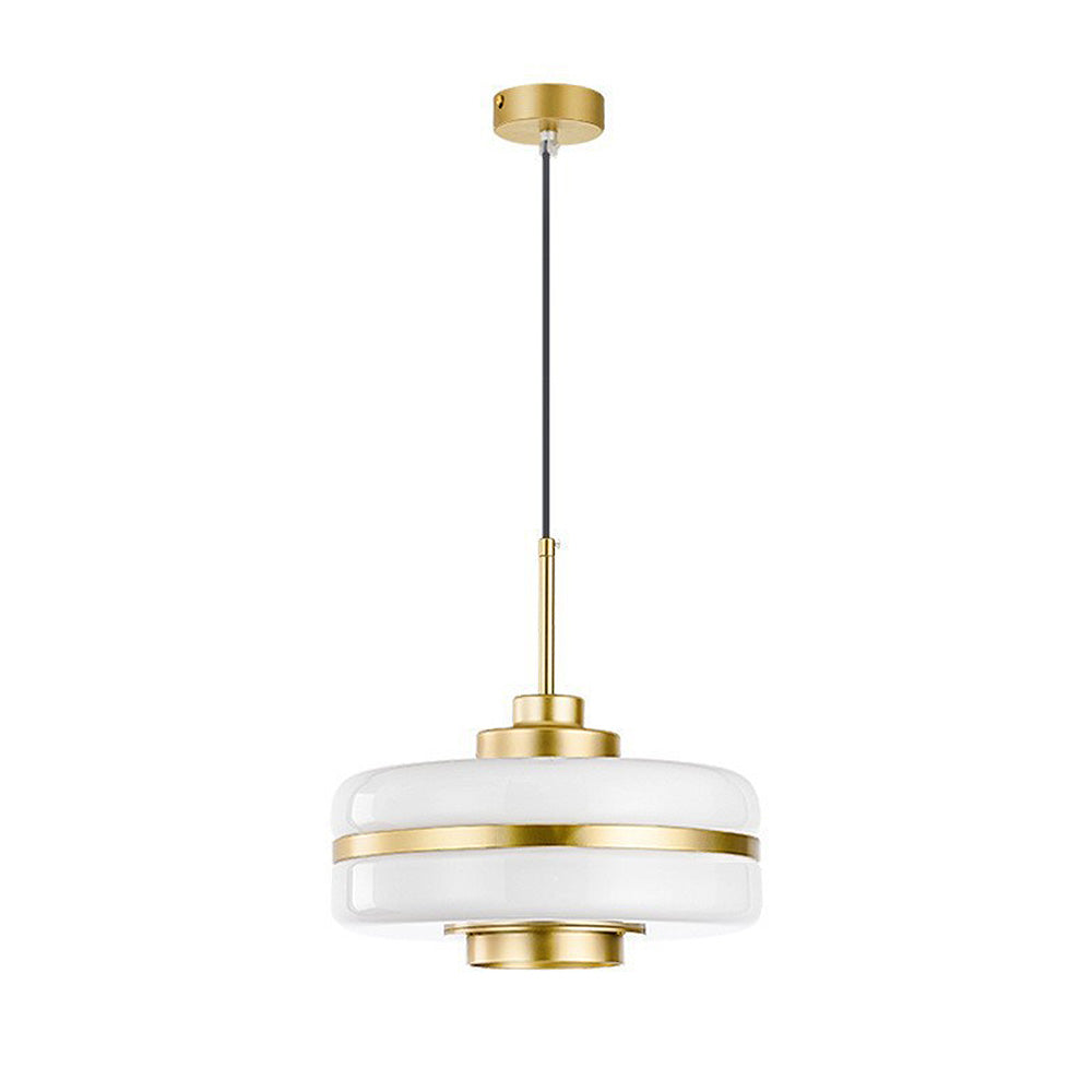 LumiNord Glass Pendant Lamp | Nordic Minimal Warmth - OpalDwell