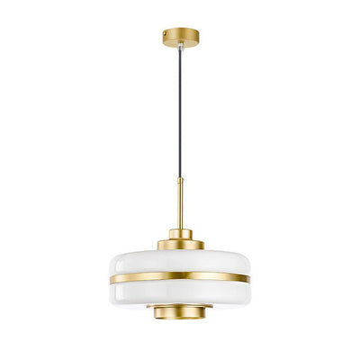 LumiNord Glass Pendant Lamp | Nordic Minimal Warmth - OpalDwell