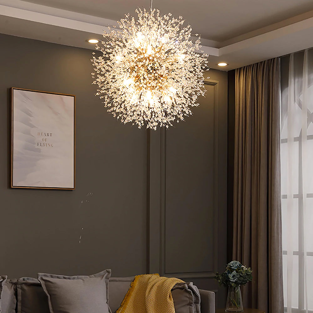 Lunara Inverted Dandelion Pendant Ceiling Light Edition - OpalDwell