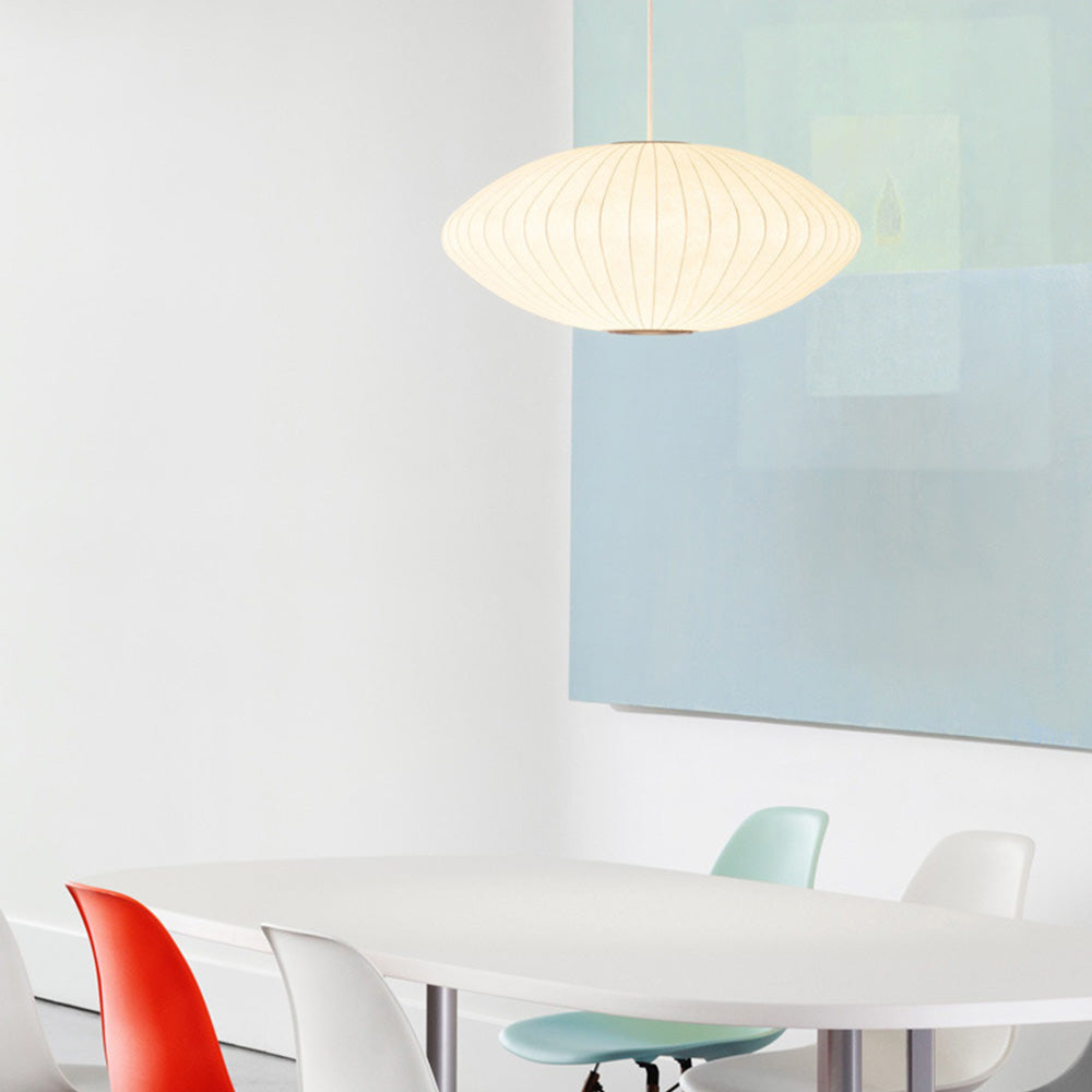 LyraHalo LED Saucer Pendant Light for Modern Kitchens and Dining OpalDwell