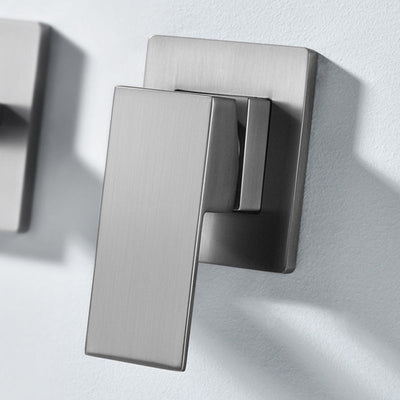 AstraLine Concealed Wall-Mount Sink Faucet, Single-Handle Minimalist Design OpalDwell