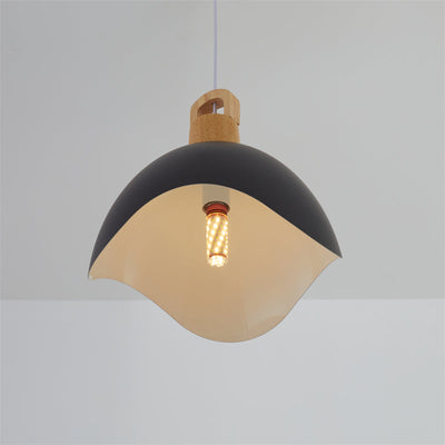Noctara Vintage Pendant Light in Black Matte Metal - OpalDwell
