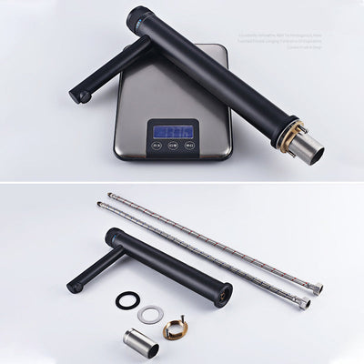 Single-Handle Bathroom Mixer Faucet for Hot and Cold Water | OpalDwell OpalDwell